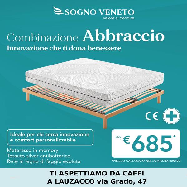 PROMOZIONE MATERASSI SOGNO VENETO