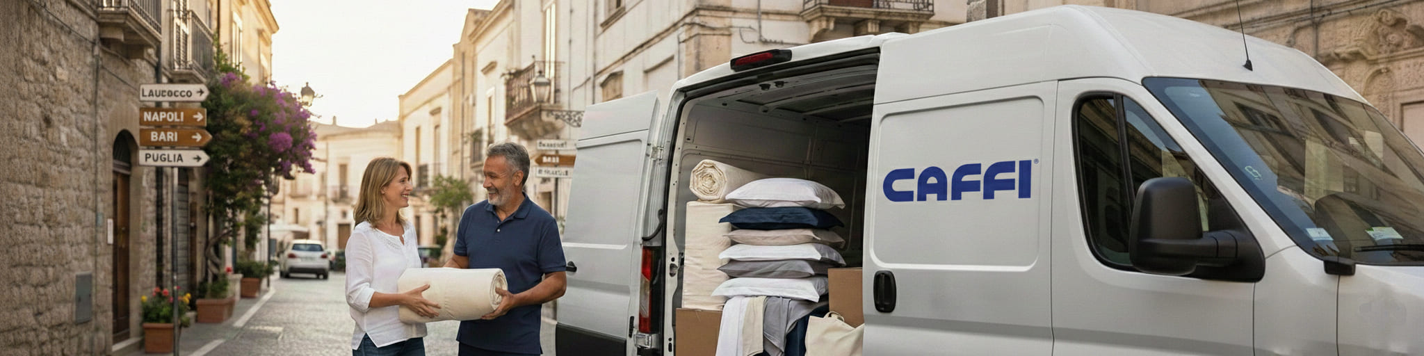 Topper materasso e biancheria letto Puglia Campania Basilicata Molise - Caffi