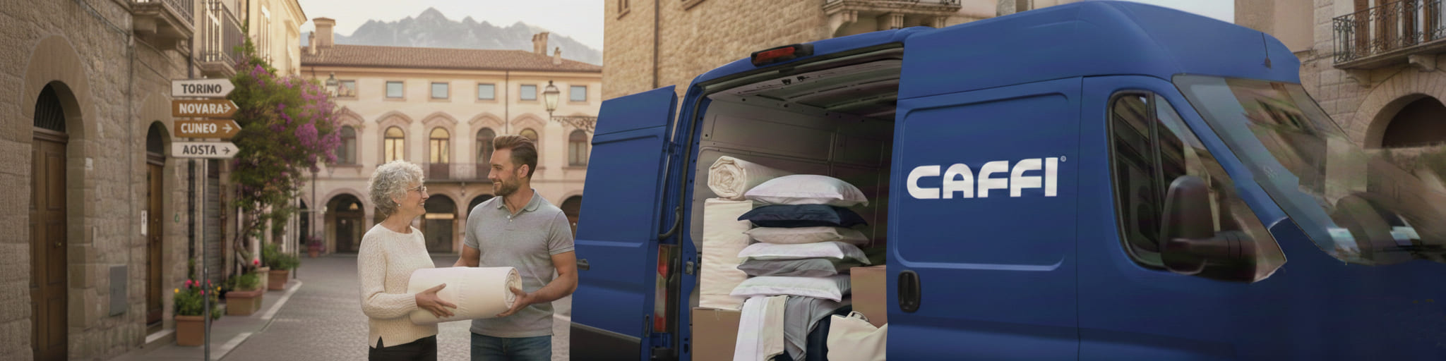 Migliori topper e lenzuola pregiate Torino Piemonte Valle d'Aosta - Caffi