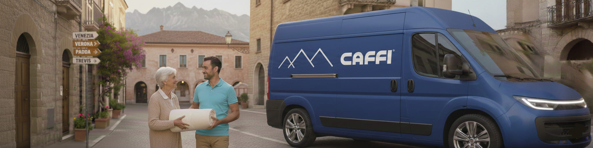 Topper di qualità e lenzuola artigianali Veneto Trentino Verona Padova - Caffi