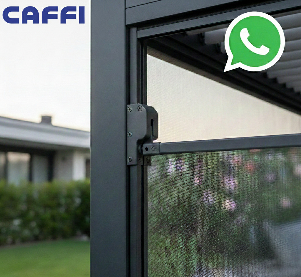 Supporto post-vendita WhatsApp Caffi per tende tecniche e zanzariere a Udine. Assistenza specializzata per schermature solari e sistemi di protezione in Friuli Venezia Giulia. - Caffi